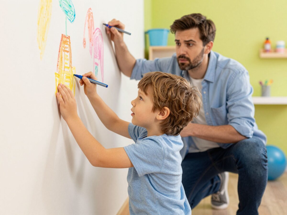 Összefirkálta a gyerek a falat? Mutatjuk a megoldást a makacs foltok ellen