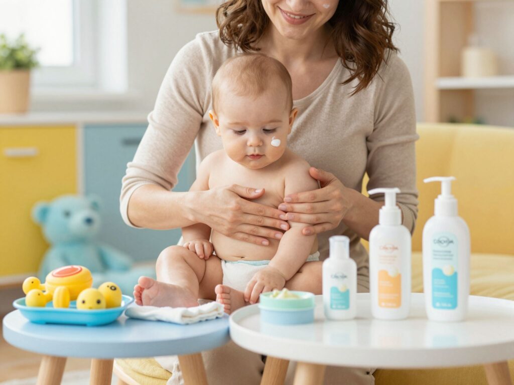 SOS segítség száraz bababőrre: 3 innovatív termék és tipp a gyengéd hidratálásért