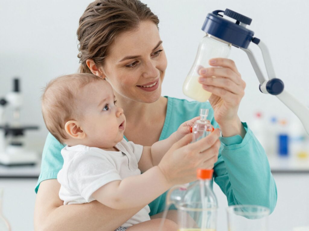 Tükröm, tükröm: az anyatej elemzése feltárhatja az anya rejtett egészségügyi problémáit