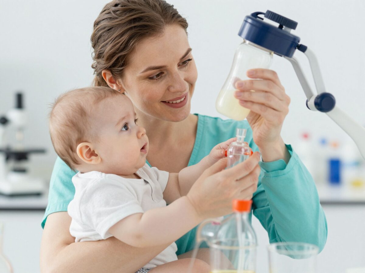 Tükröm, tükröm: az anyatej elemzése feltárhatja az anya rejtett egészségügyi problémáit