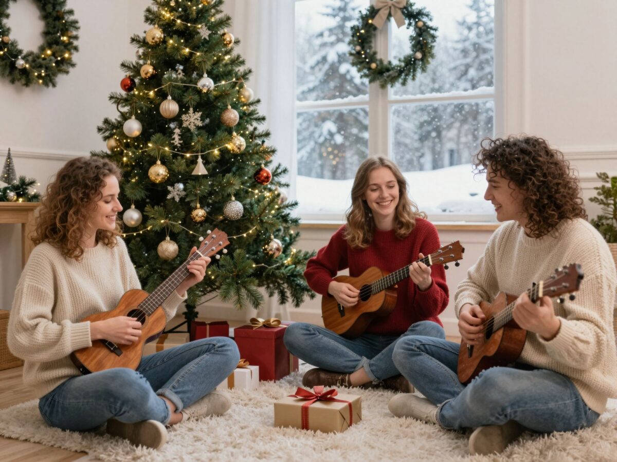 Ukulele és karácsony: hogyan teremts varázslatos hangulatot egy hangszerrel?