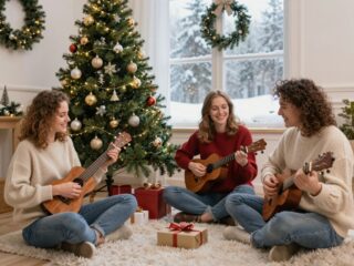 Ukulele és karácsony: hogyan teremts varázslatos hangulatot egy hangszerrel?