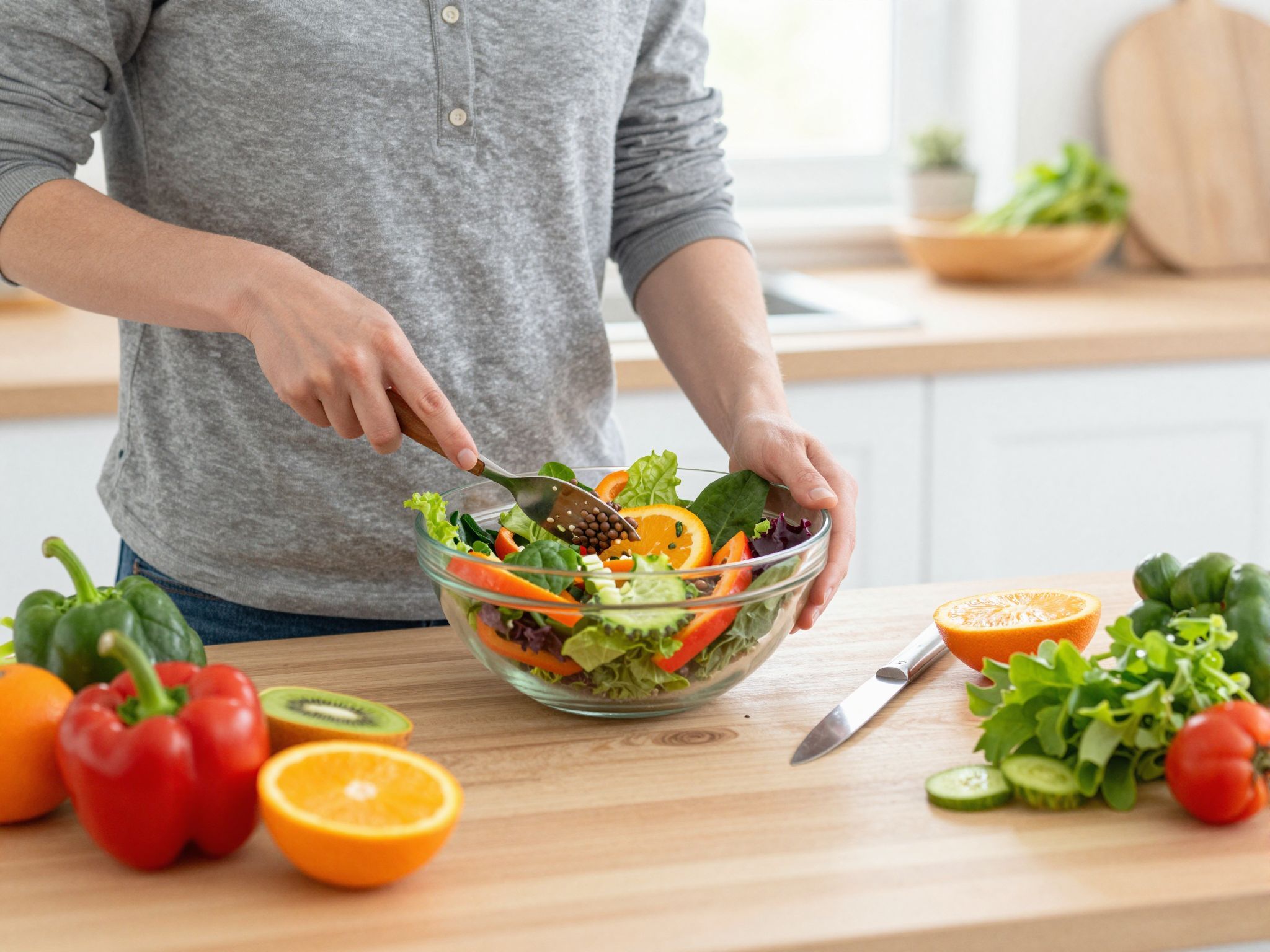 A C-vitamin növeli a vas felszívódását a bélben.