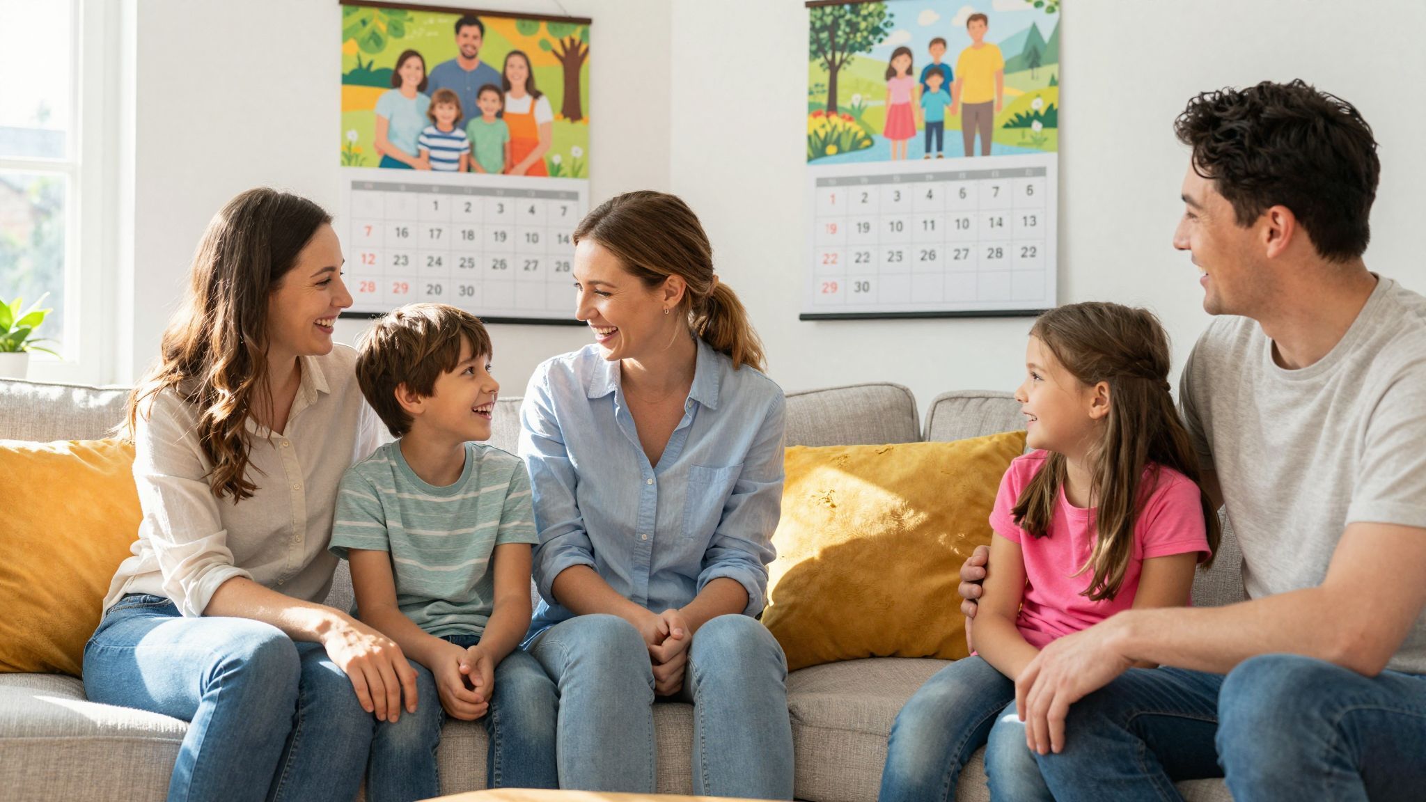 A családi jelszó erősíti a biztonságot és összetartozást.
