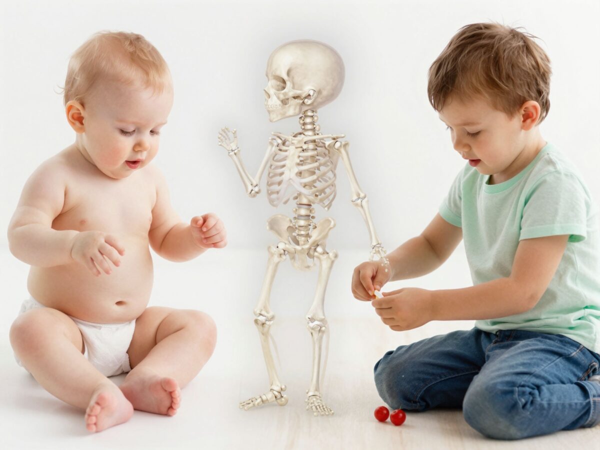 A csontok fejlődése a magzati korban és gyermekkorban