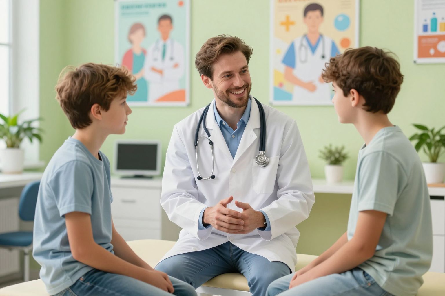 A szakorvos ultrahanggal is ellenőrizheti a herék állapotát.