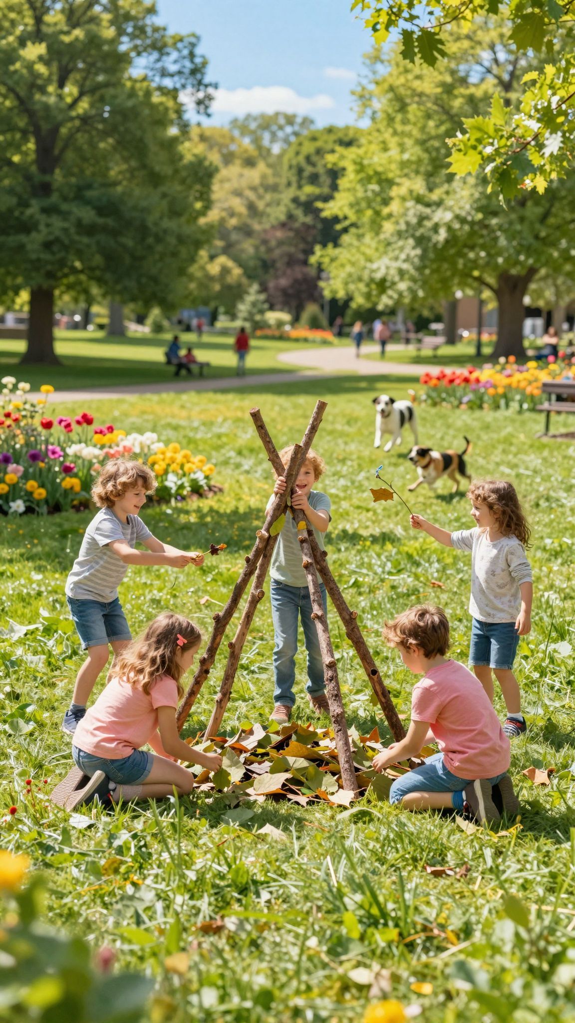 A természet felfedezése erősíti a gyerekek kreativitását.