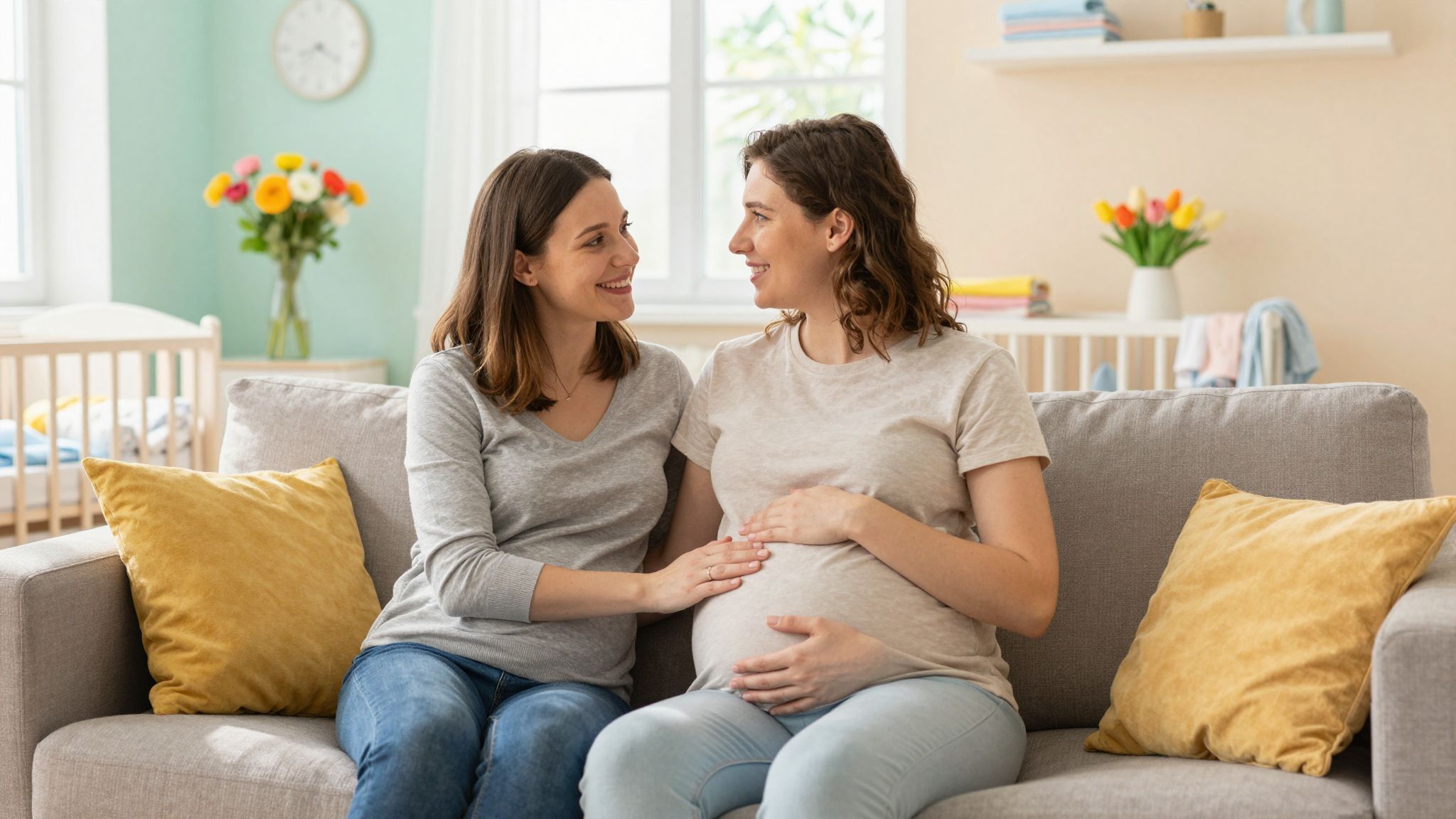 A fészekrakó ösztön gyakran a szülés előtt jelentkezik.