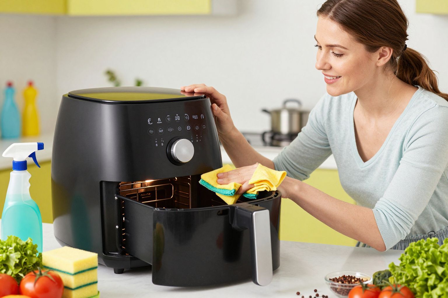 A fűtőszál és falak rendszeres tisztítása növeli a hatékonyságot.