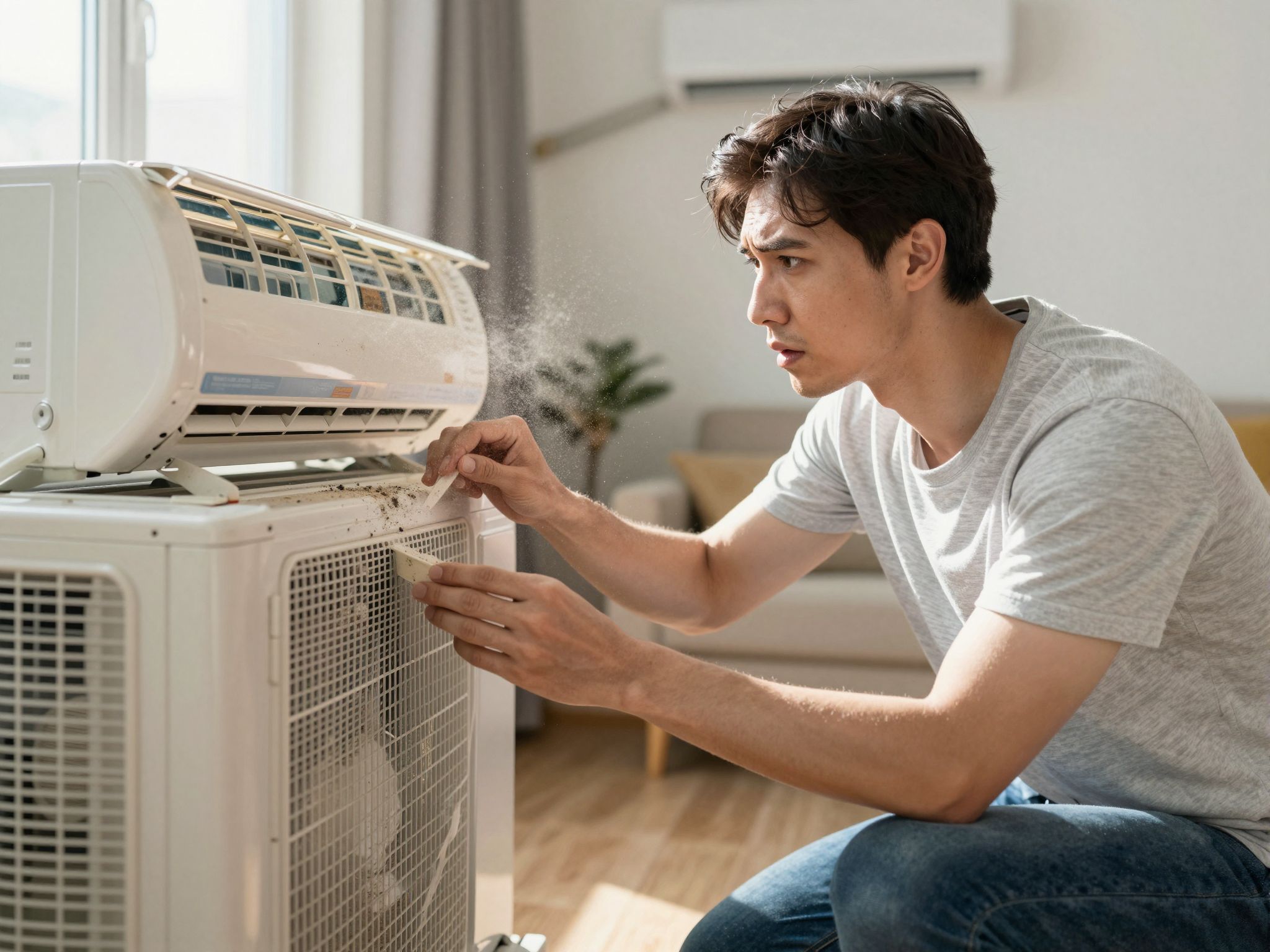 A karbantartás elmulasztása allergiát és légúti betegségeket okozhat.