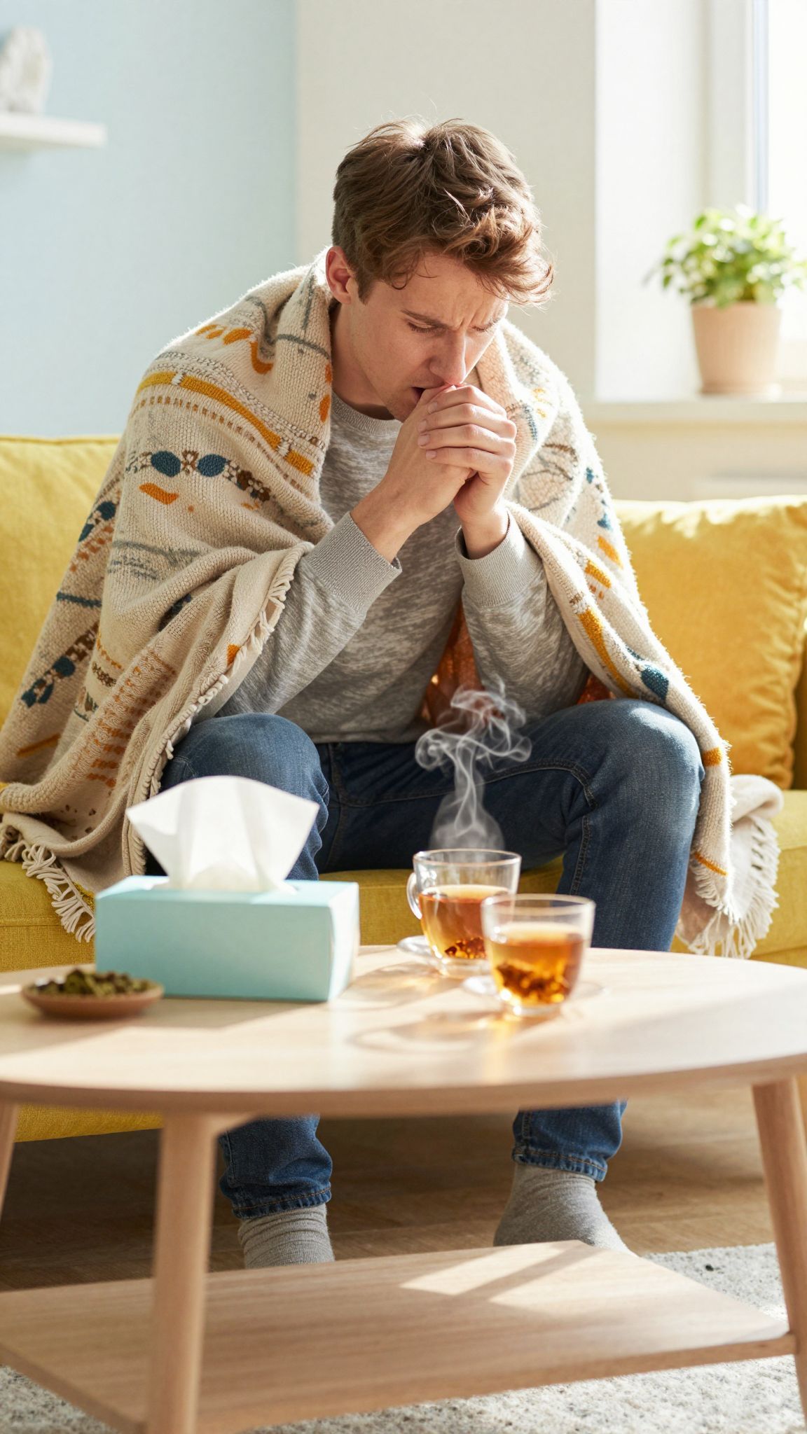 A köhögés védi a légutakat a fertőzésektől.