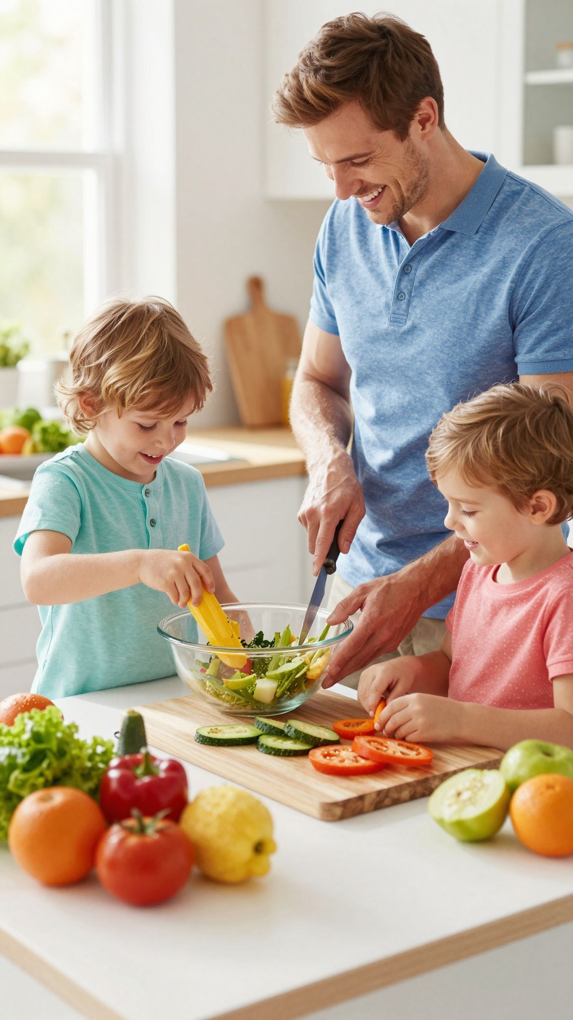 A közös főzés erősíti a családi kötelékeket és kreativitást.