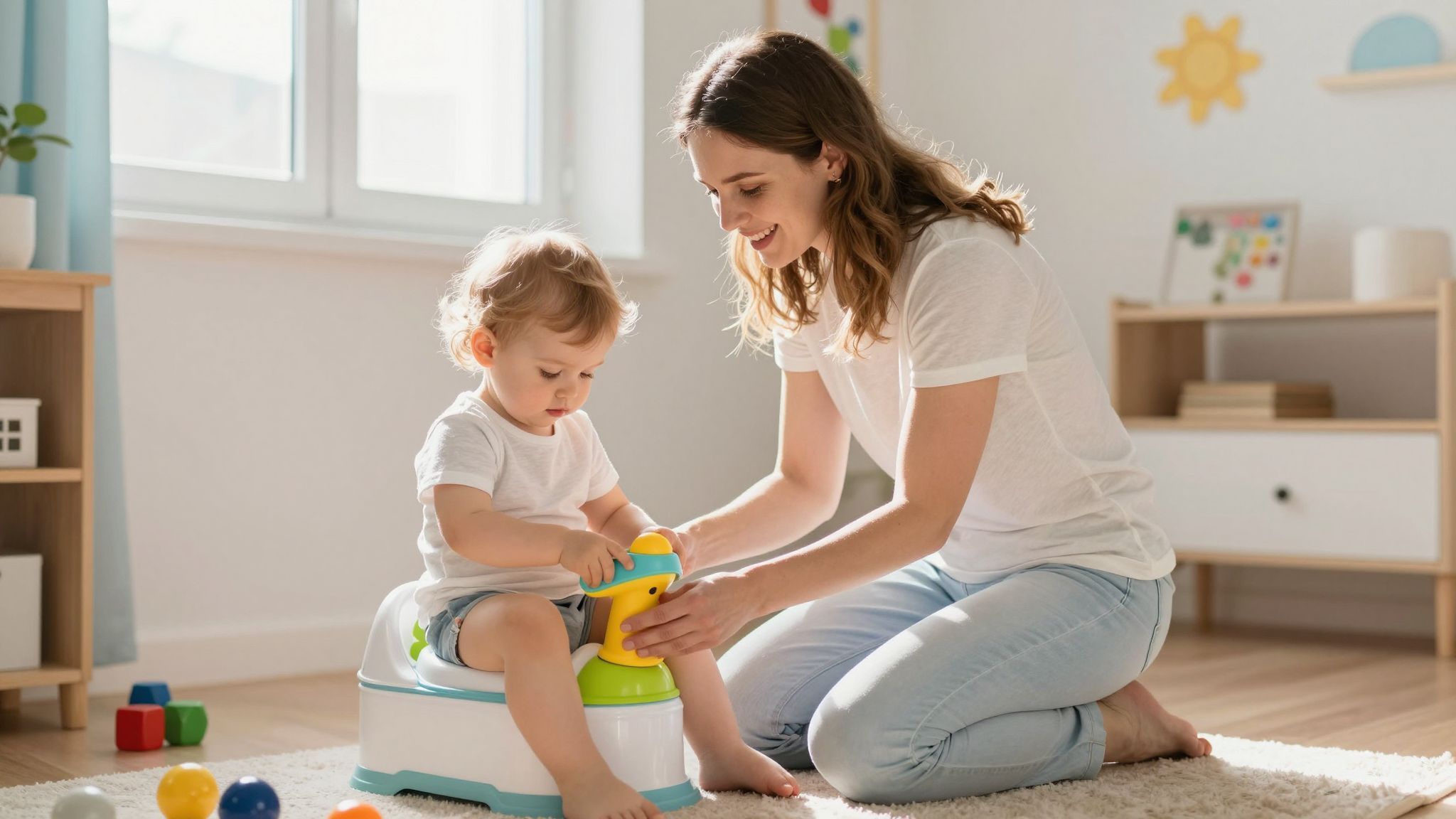 A leszoktató bugyik segítik a gyerekek önállóságát.