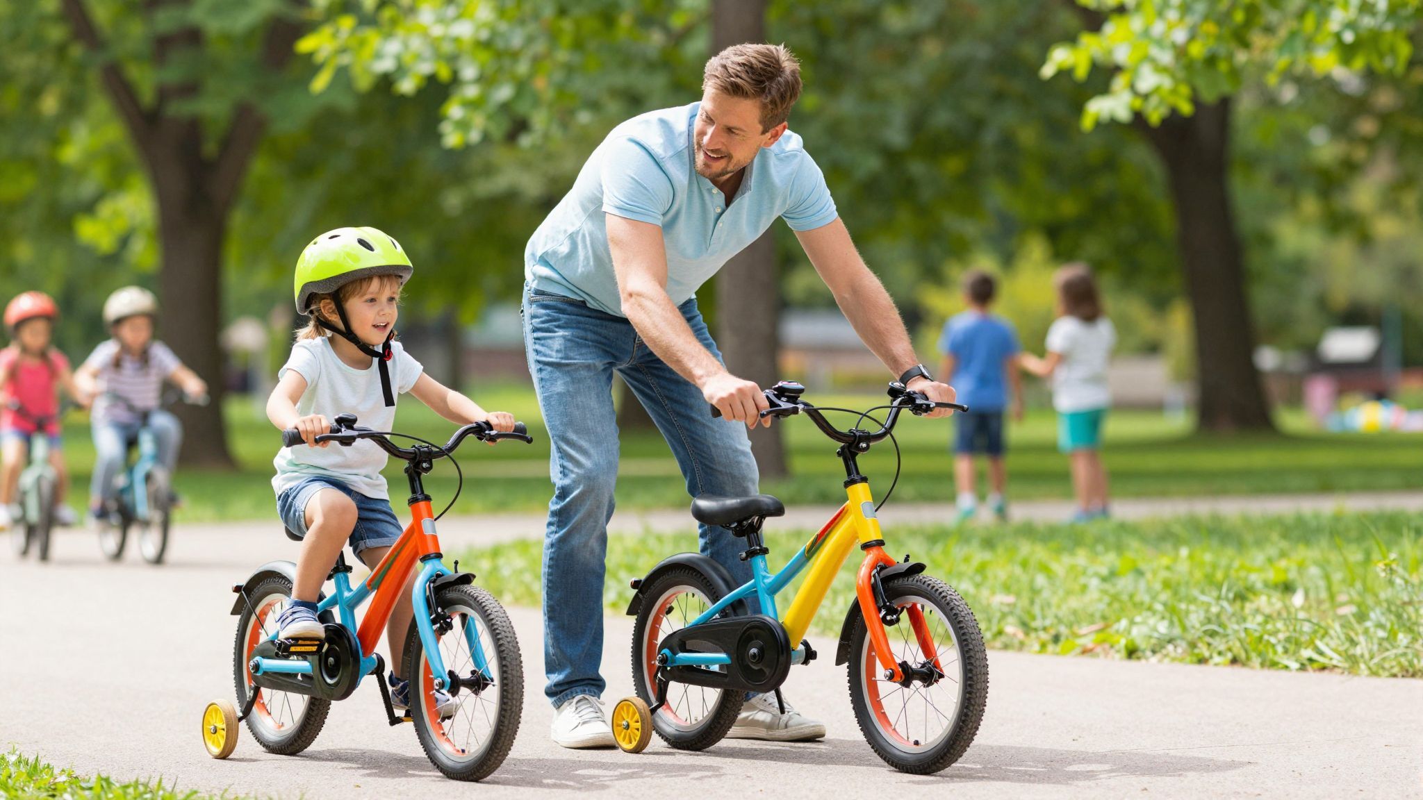 Tanítsd meg a gyereket a fékezés időzítésére!
