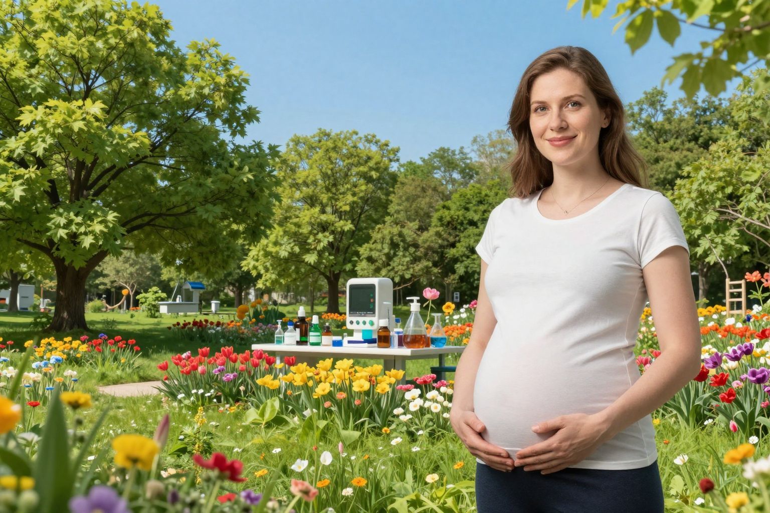 A hormonok alakítják a női test formáját terhesség alatt.