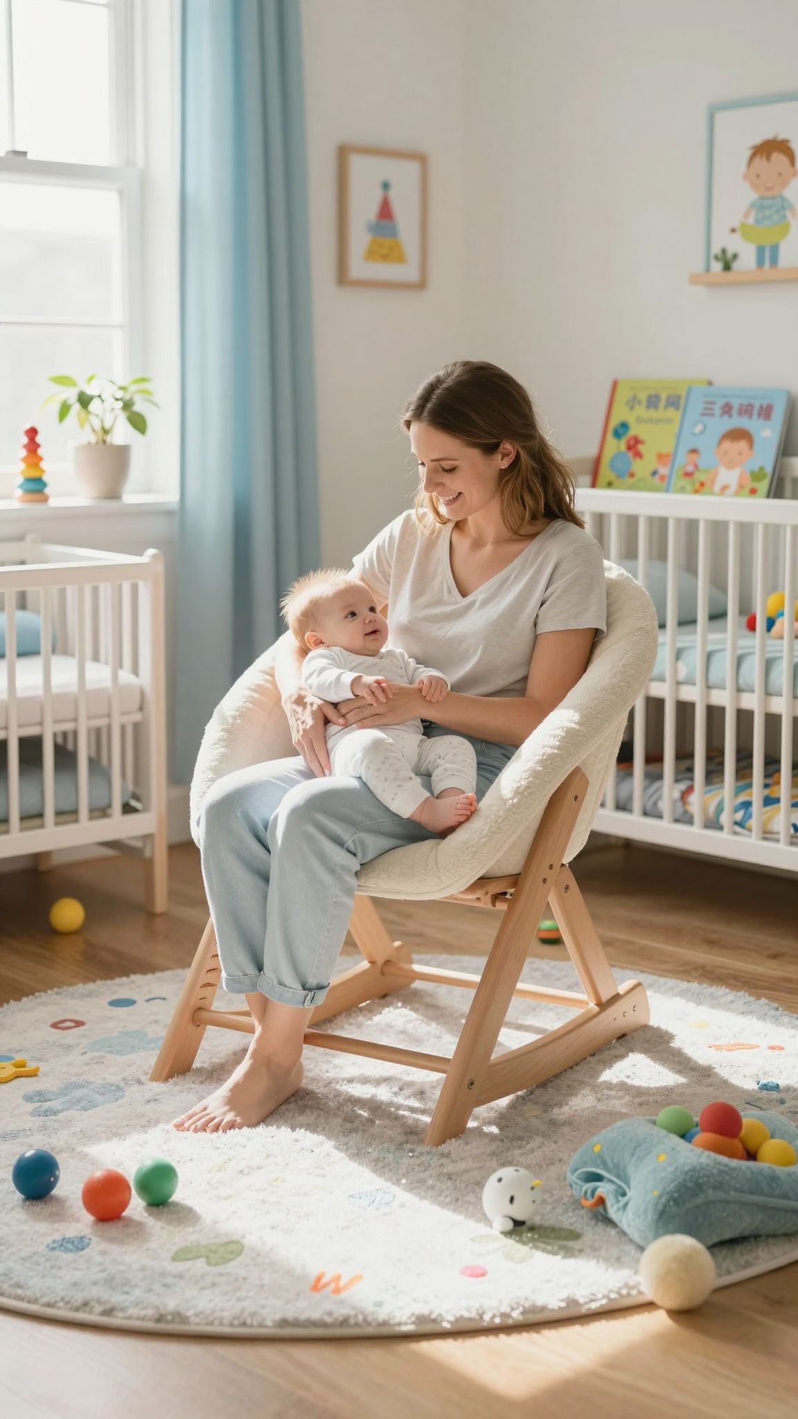 A napi rutin erősíti a baba biztonságérzetét és pihenését.