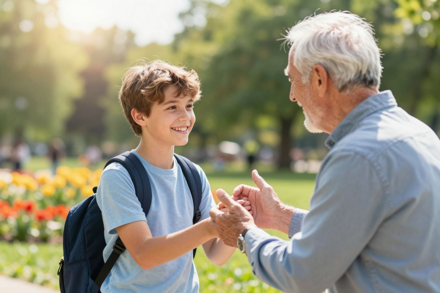 A köszönés erősíti a társadalmi kapcsolatokat és a tiszteletet.