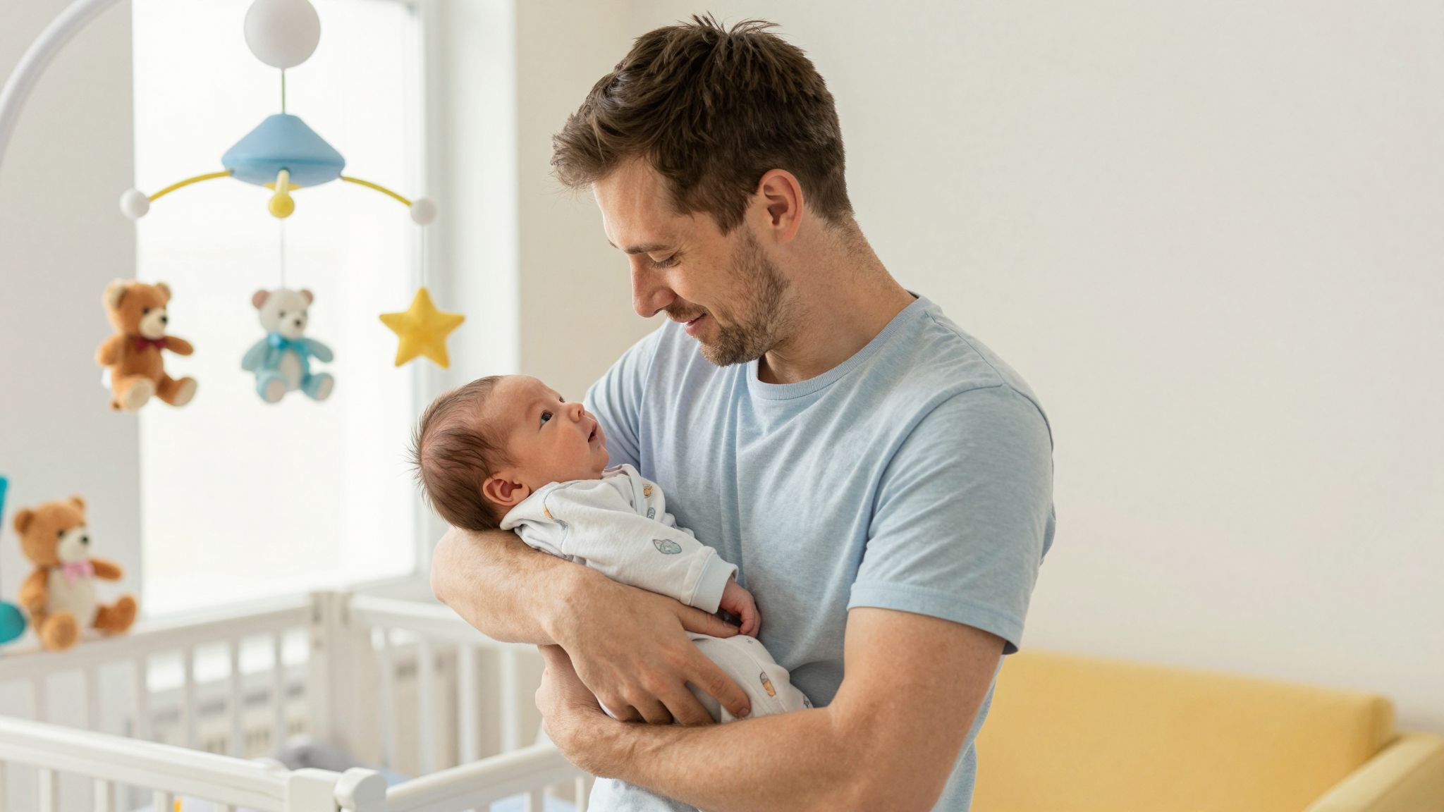 A prolaktin növeli az apák kötődését gyermekeikhez.