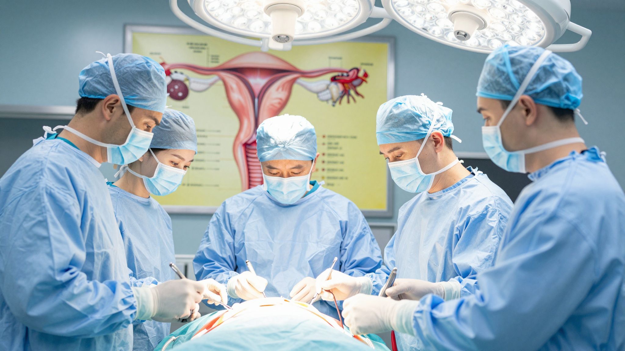 A sebészeti beavatkozások gyakran javítják a méhsüllyedést.