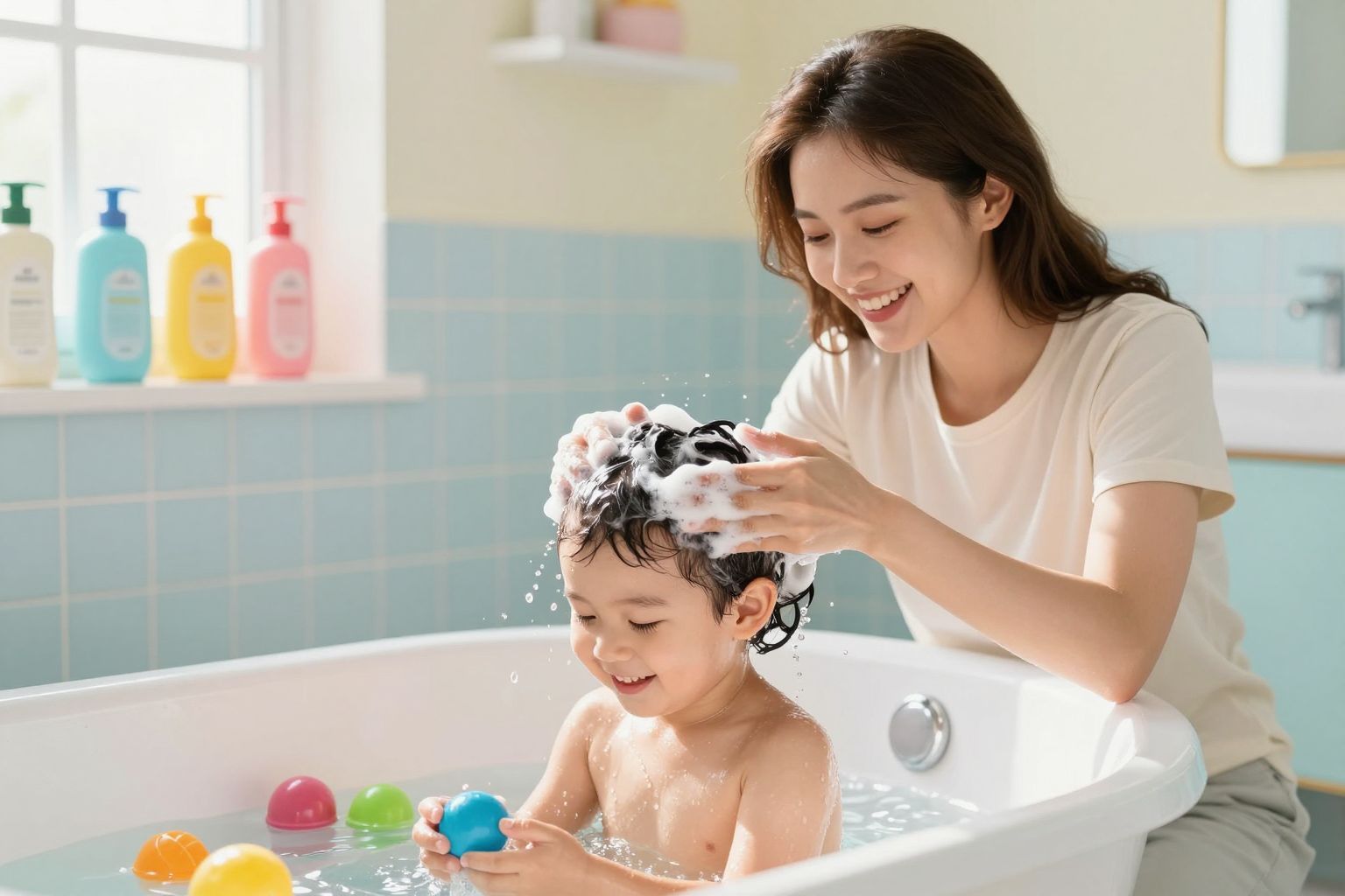 A szenzoros zavar megnehezíti a hajmosást gyerekeknél.