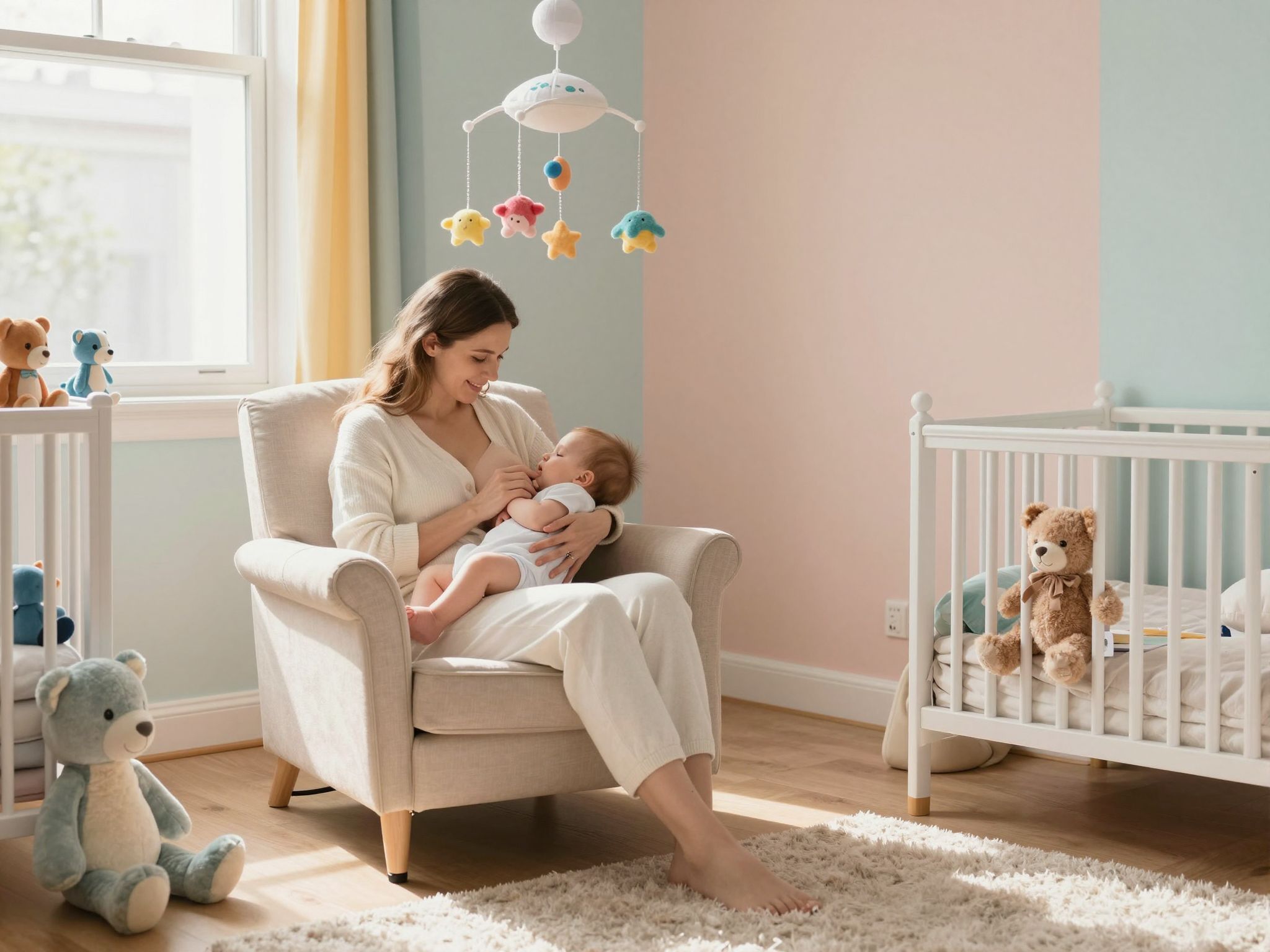 A szoptatás segíti a kötődés és biztonságérzet kialakulását.