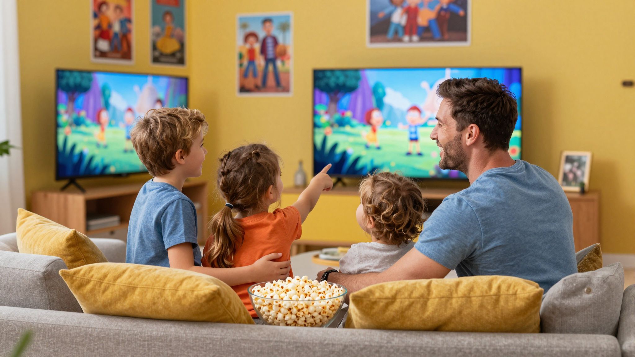 A szülő érzelmi horgonyként stabilitást nyújt a gyerekeknek.