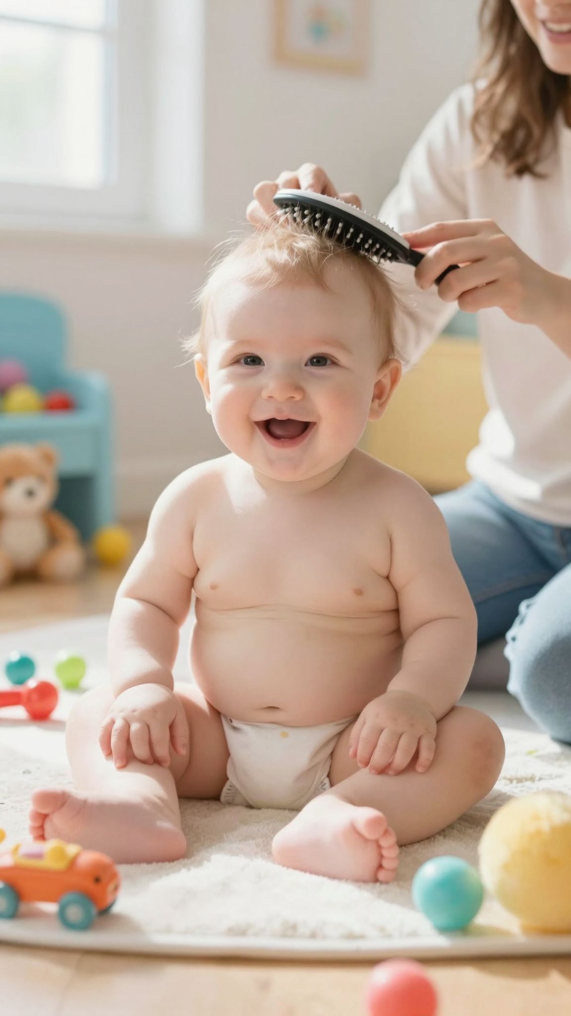 A baba hajának levágása nem befolyásolja a hajminőséget.