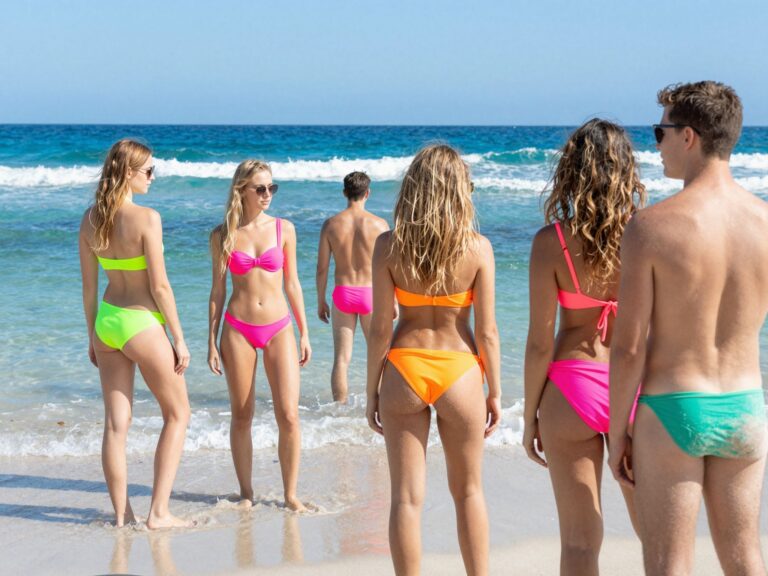 A vízbiztonság kulcsa a fürdőruha színe: válassz élénk, neon árnyalatokat