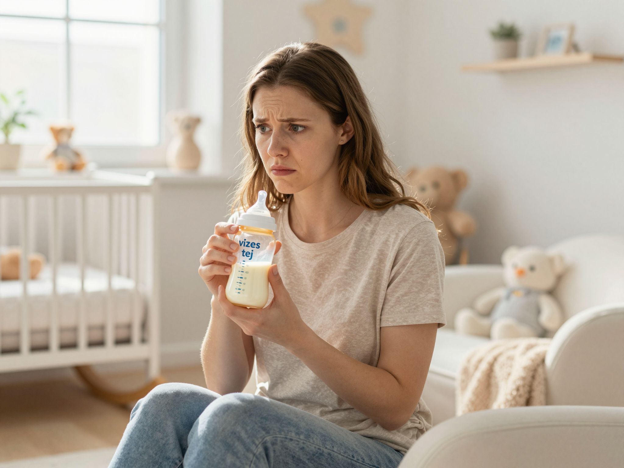 A vizes tej nem tükrözi a szoptatás minőségét.