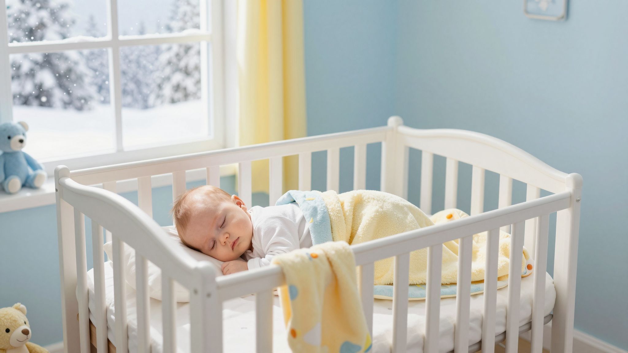 A téli csecsemők alvási mintázatai eltérőek lehetnek.