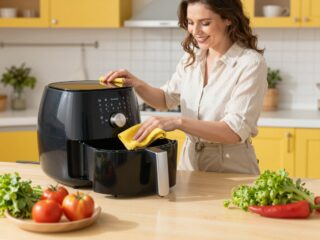 Az air fryer tisztításának titkai: szabadulj meg a zsírtól és az ételmaradéktól