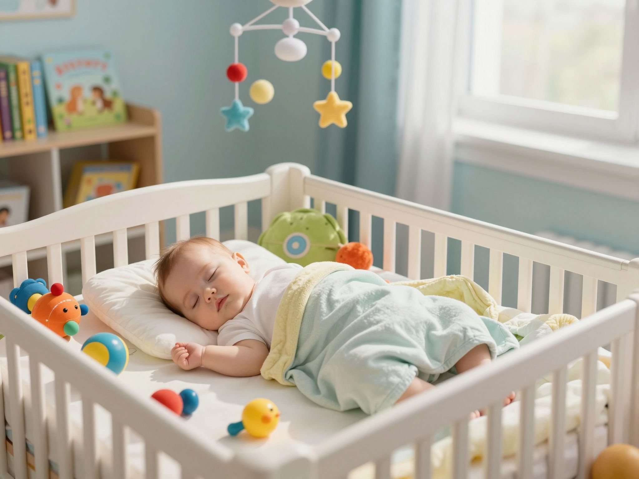 Az alvás segíti a baba emlékezetének megerősítését.