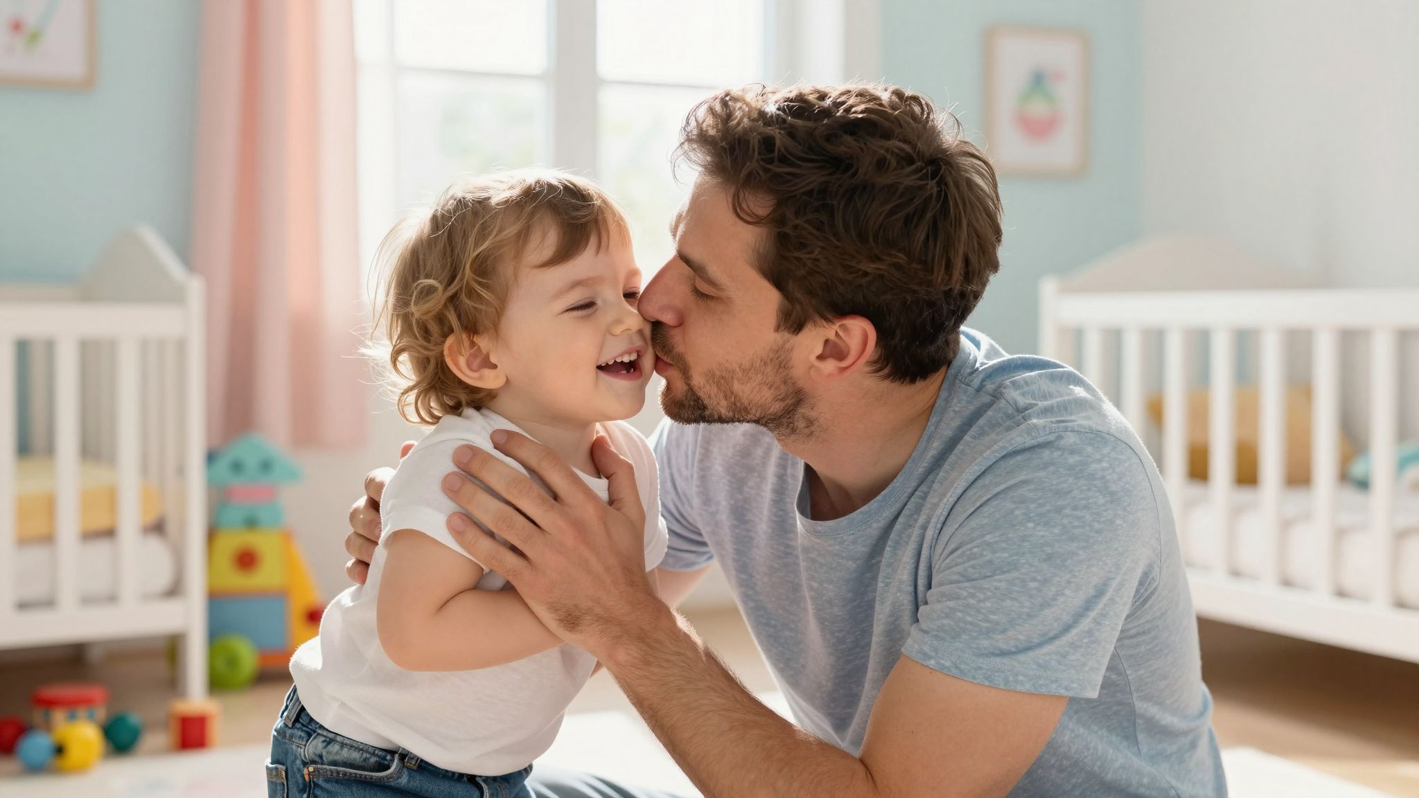 Az apák érzelmi támogatása kulcsfontosságú a gyermek fejlődésében.