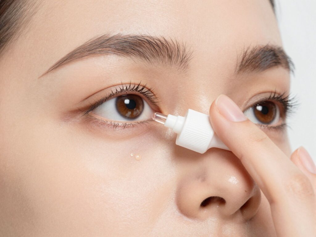 Az egyedüli szemcseppentés művészete: trükkök, hogy ne menjen mellé