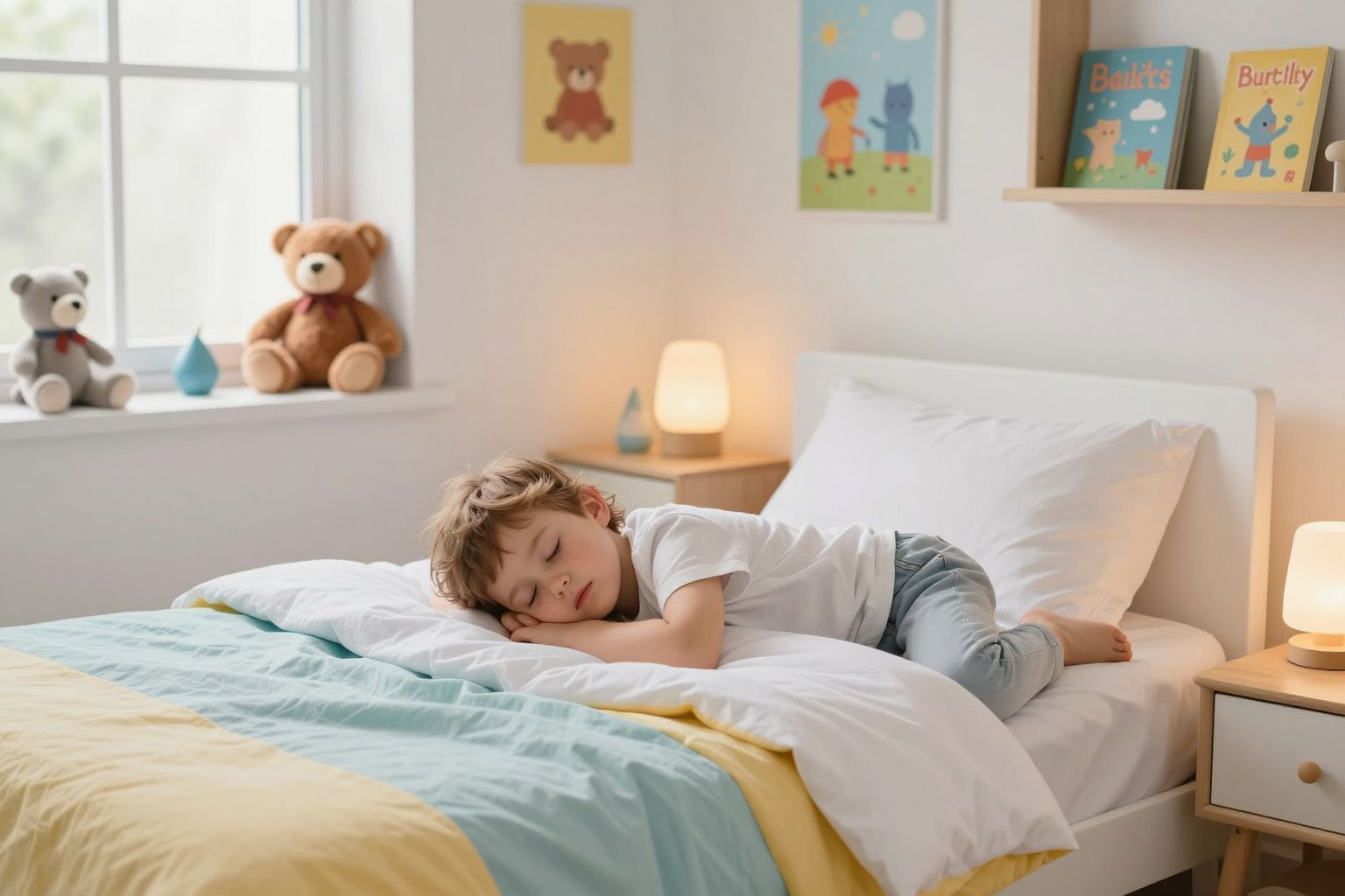 A sötétség és hűvösség segíti a pihentető alvást.