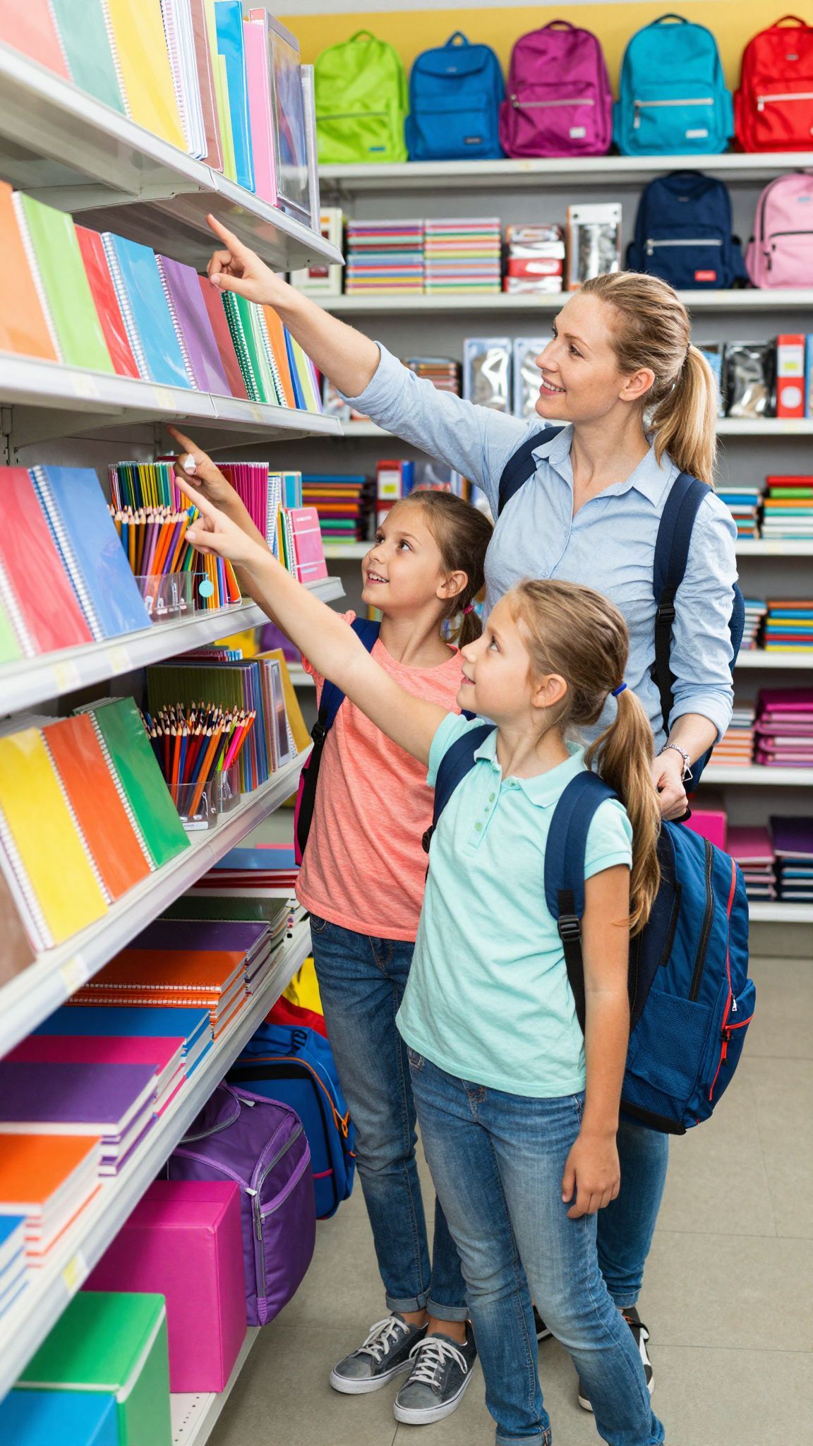 Az iskolaszerek vásárlása erősíti a családi kötelékeket.