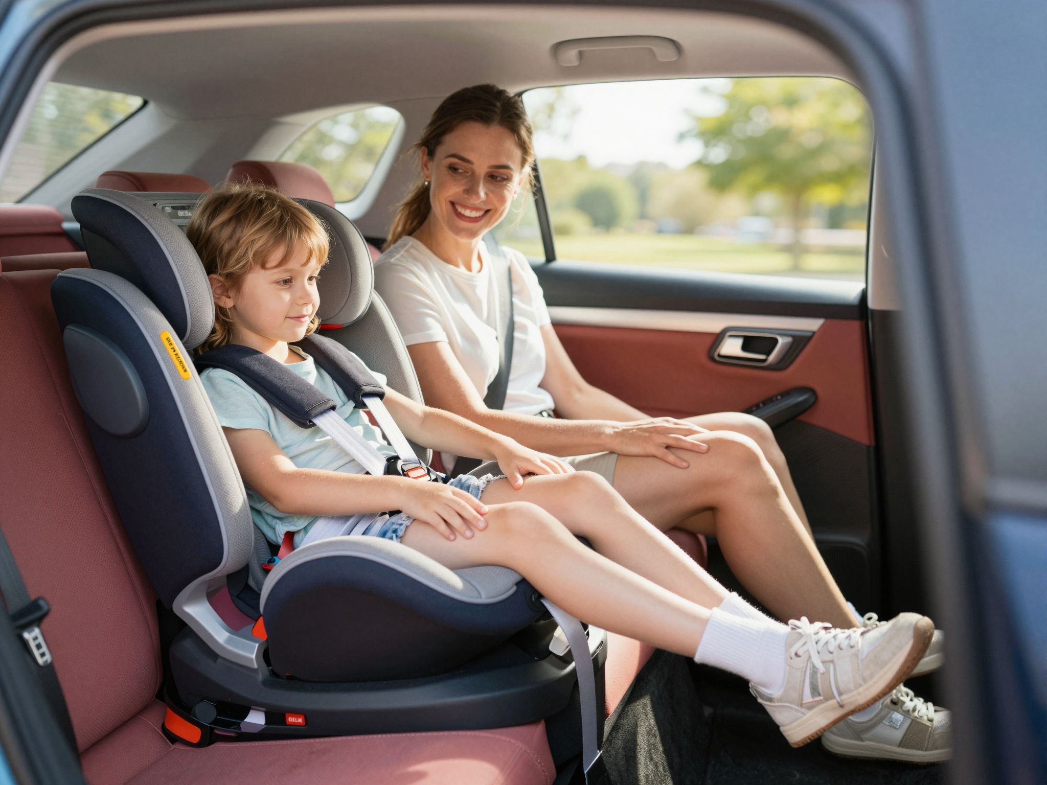Az ISOFIX biztosítja a stabil és biztonságos rögzítést.