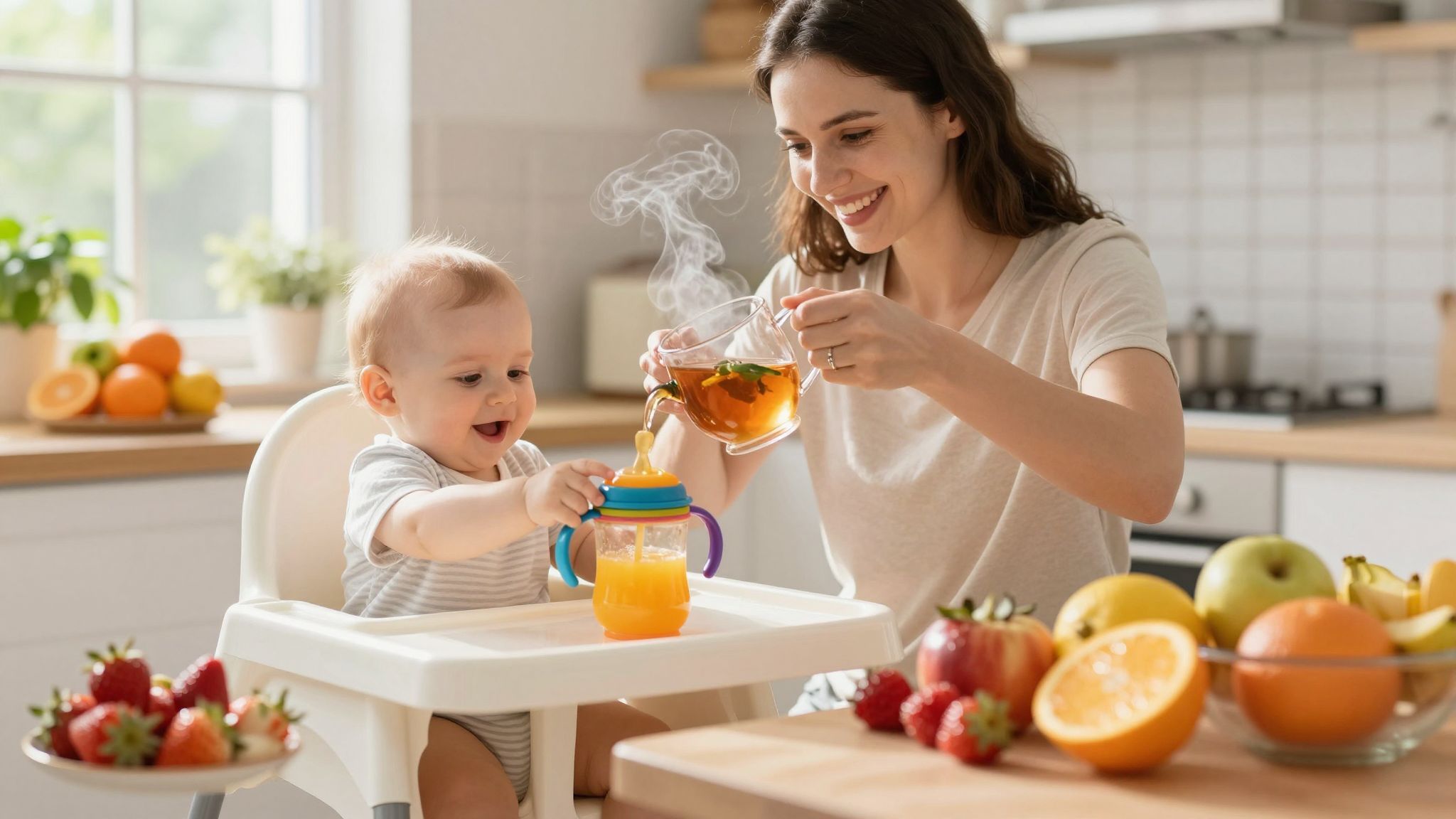 Az ivóeszközök megválasztása befolyásolja a baba ivási szokásait.