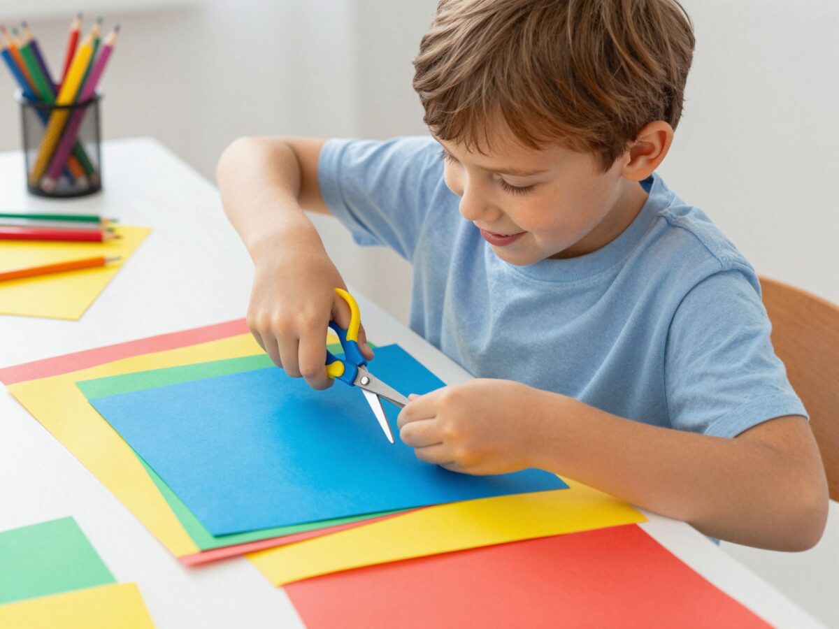 Az olló használata fejleszti a finommotorikát: tippek a biztonságos gyakorláshoz