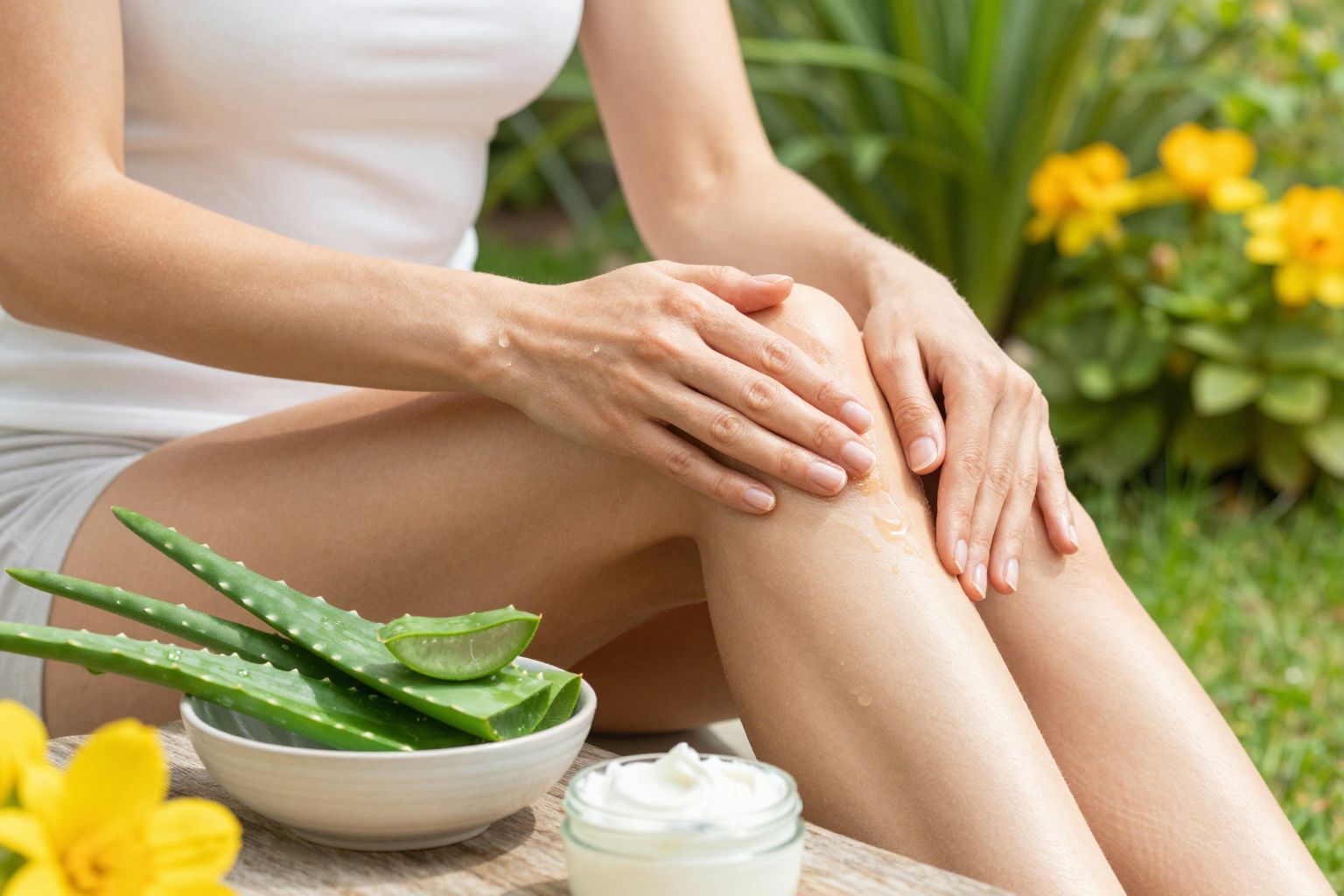 Az aloe vera belsőleg hidratál és vitaminokat pótol.