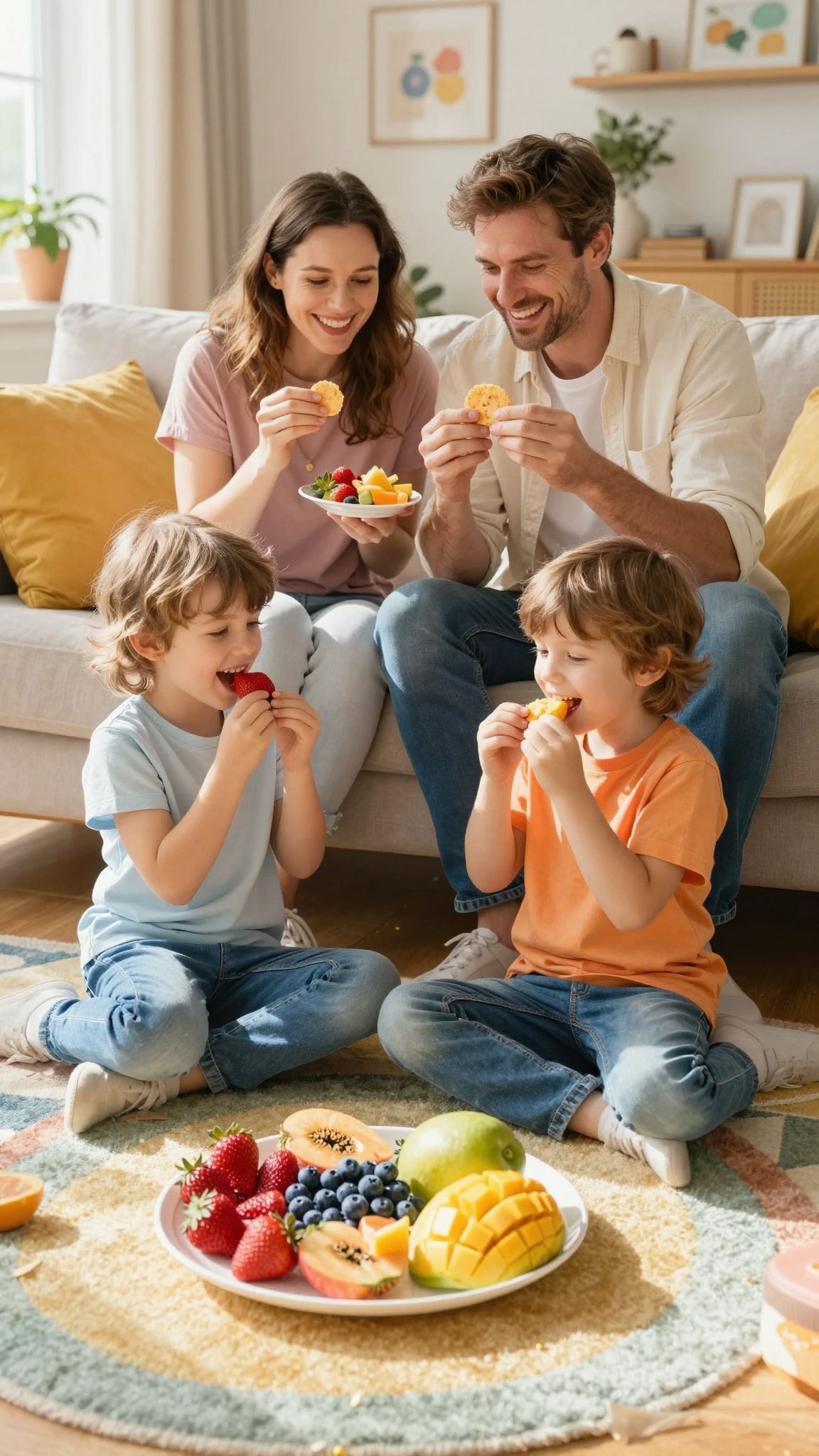 A gyümölcsök természetes édességet és vitaminokat kínálnak.