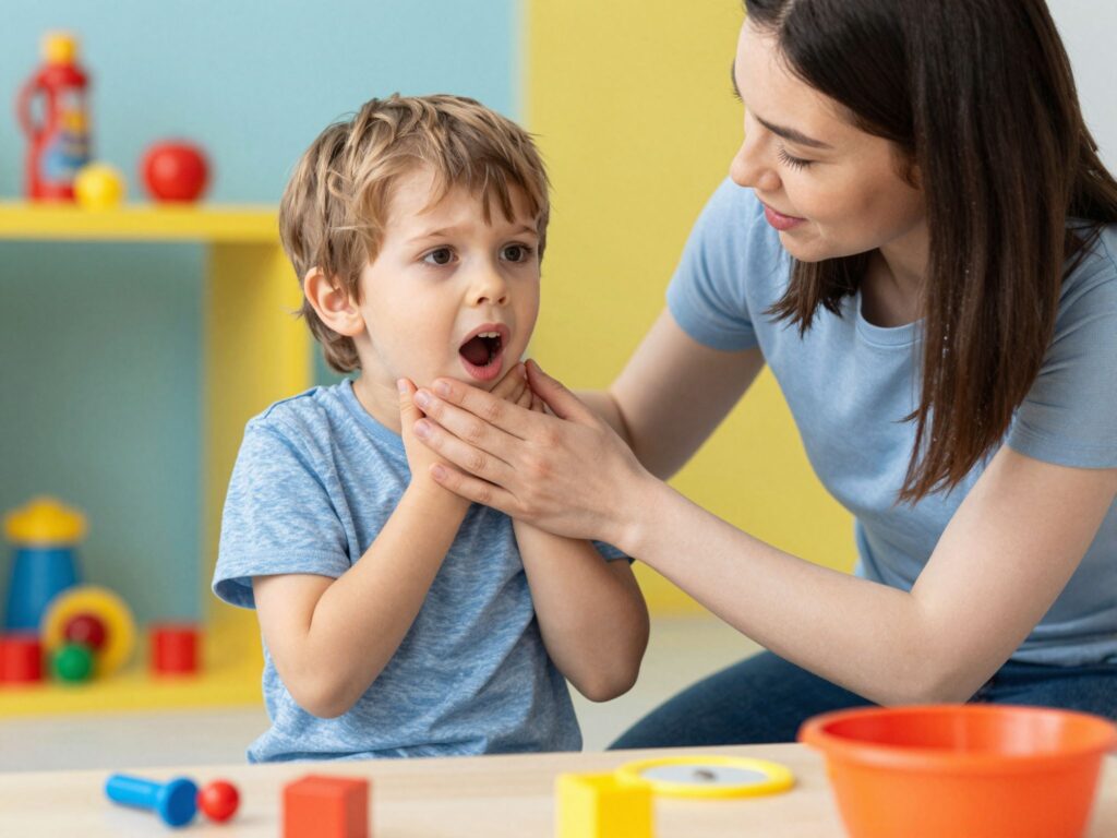 Félrenyelés gyerekeknél: tünetek, elsősegély és megelőzés