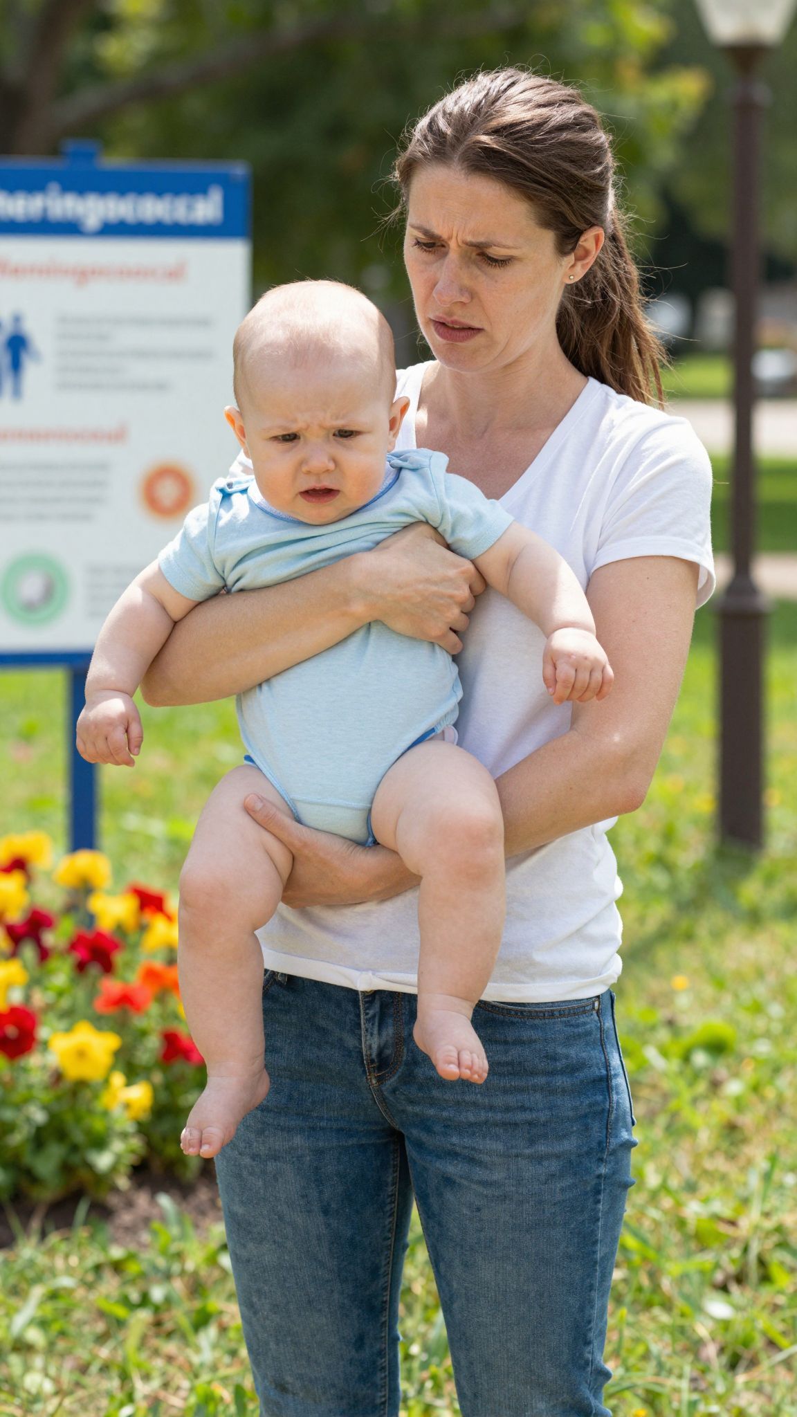 Csecsemőknél a láz és étvágytalanság figyelmeztető jelek.