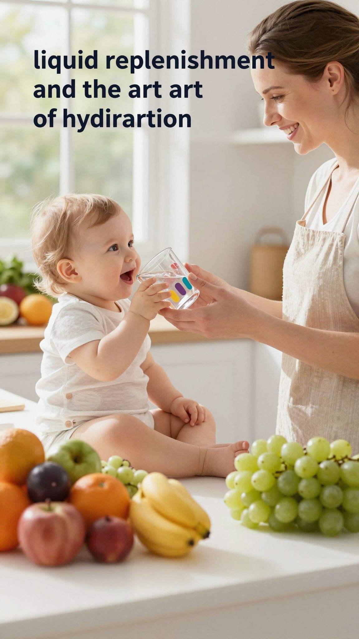 A megfelelő folyadékbevitel elengedhetetlen a fejlődéshez.