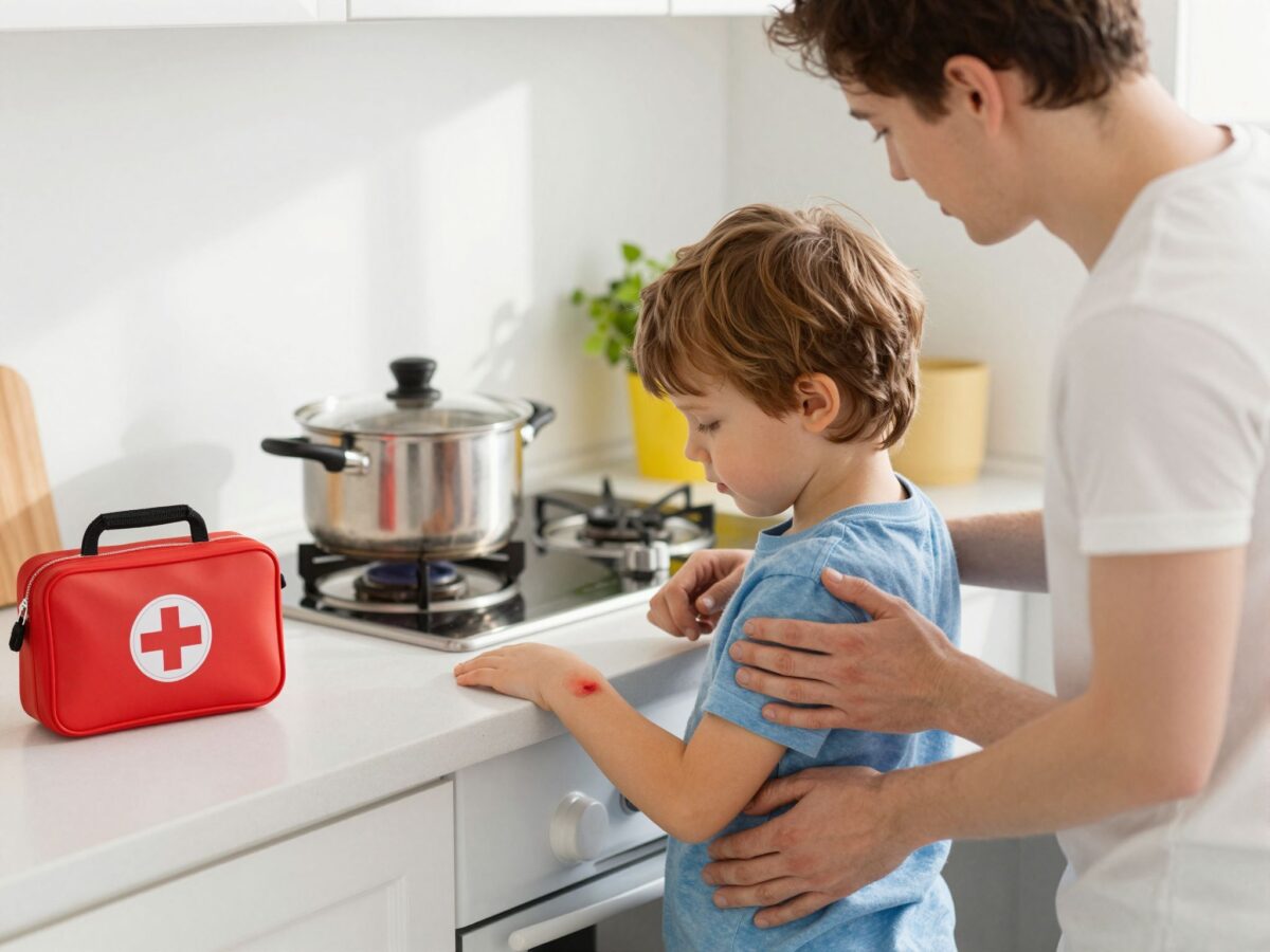 Forrázás és égési sérülések gyerekeknél: a megelőzés és az elsősegély legfontosabb lépései