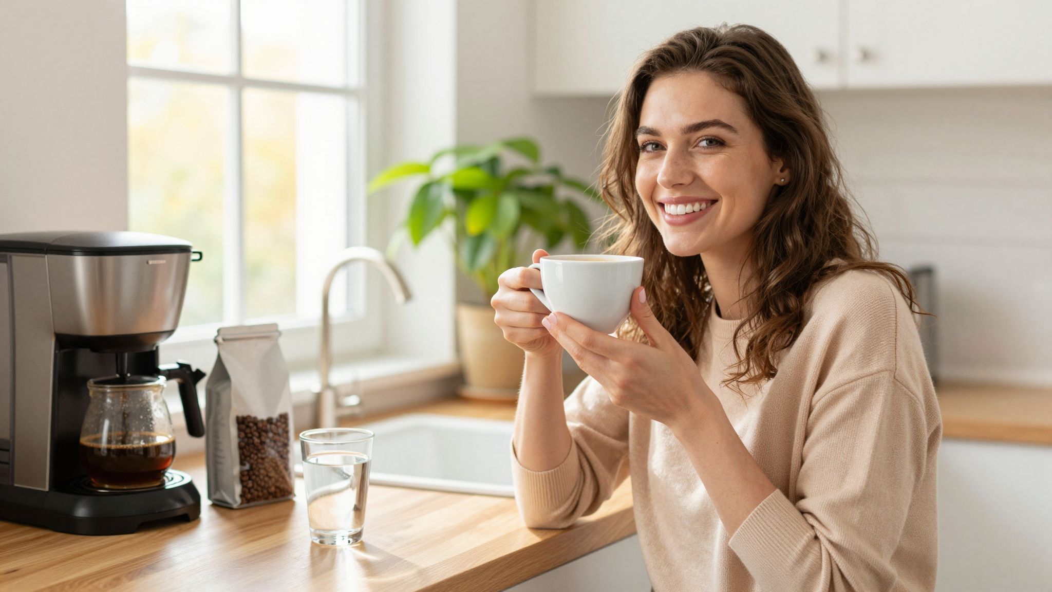 A kávé savtartalma hozzájárulhat a fogak elszíneződéséhez.