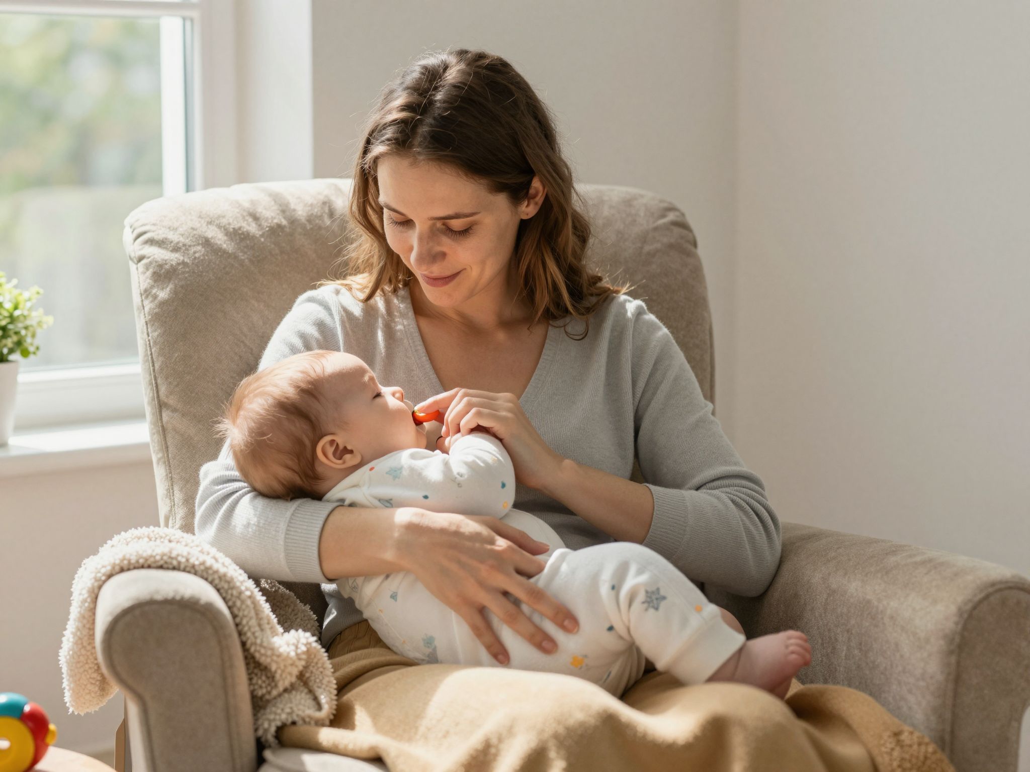 A szoptatás támogatja a mamákat és a babákat egyaránt.