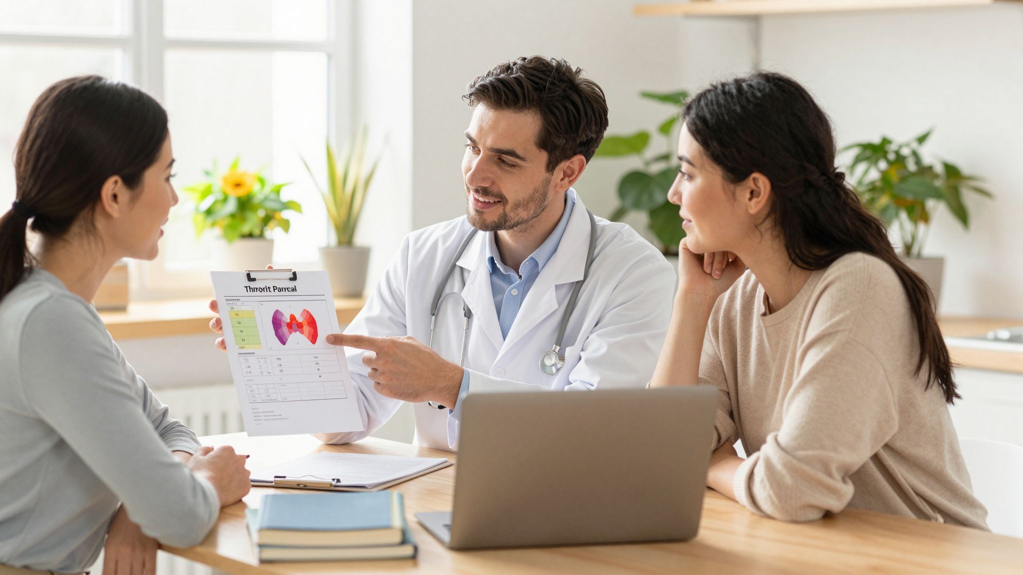 A pajzsmirigy hormonok egyensúlya kulcs a termékenységhez.