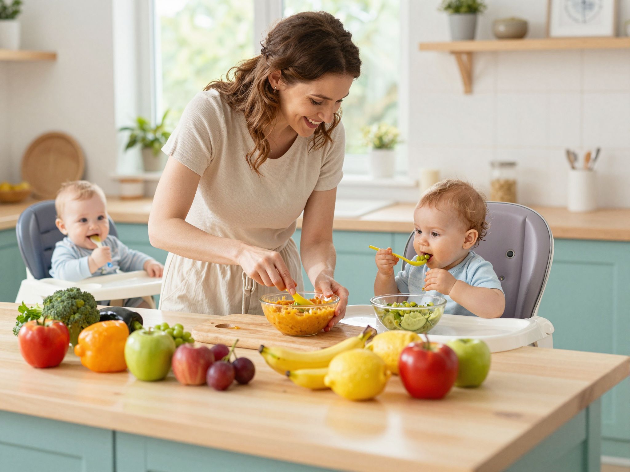 A változatosság fontos a babák ízlelésének fejlesztéséhez.