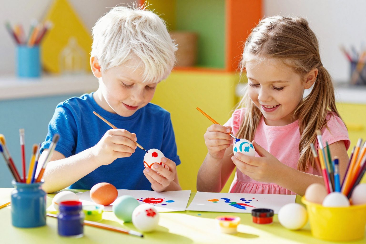 A festékek biztonságosak, és tojásaink egészségét nem veszélyeztetik.